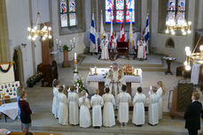 1. Heilige Kommunion in St. Crescentius (Foto: Karl-Franz Thiede)